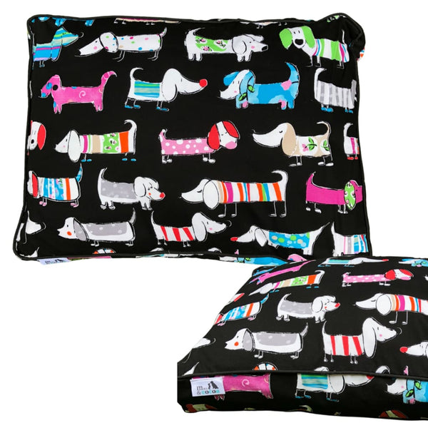 Sausage Dogs Signature Max & Cocoa Dog Bed - pet bed
