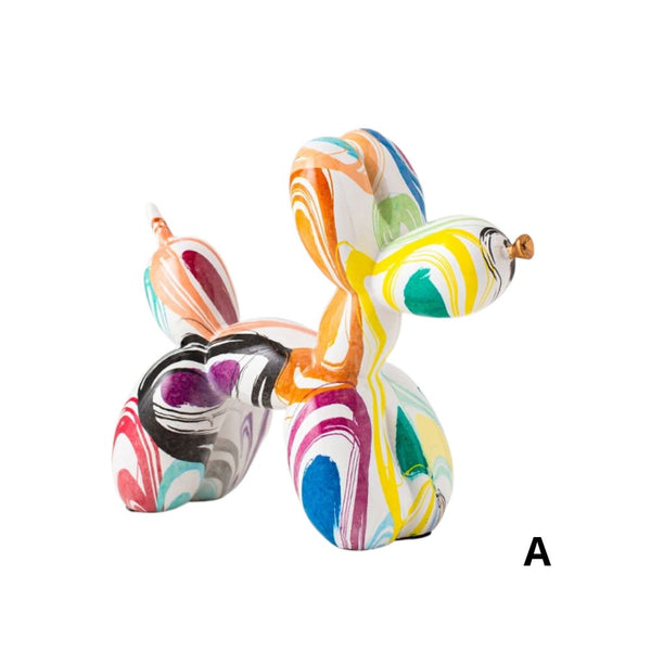 Multi Coloured Balloon Dog