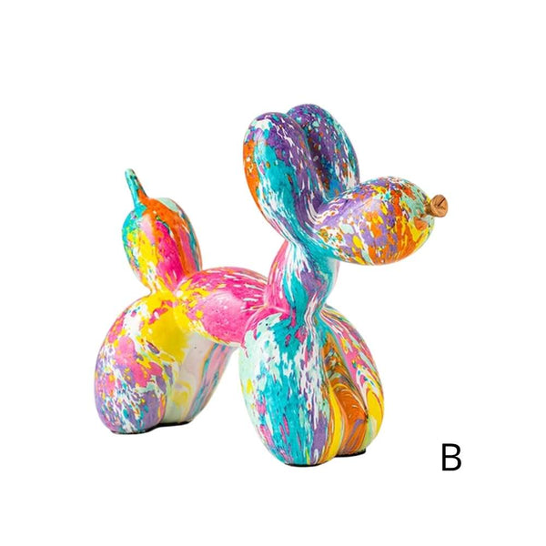 Multi Coloured Balloon Dog