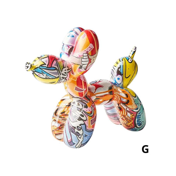 Multi Coloured Balloon Dog