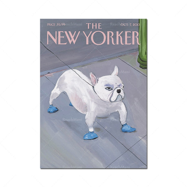 The New Yorker Magazine Canvas Print