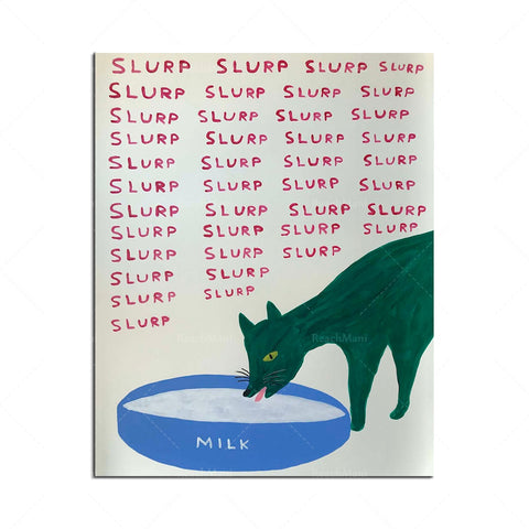 "Slurp" by David Shrigley