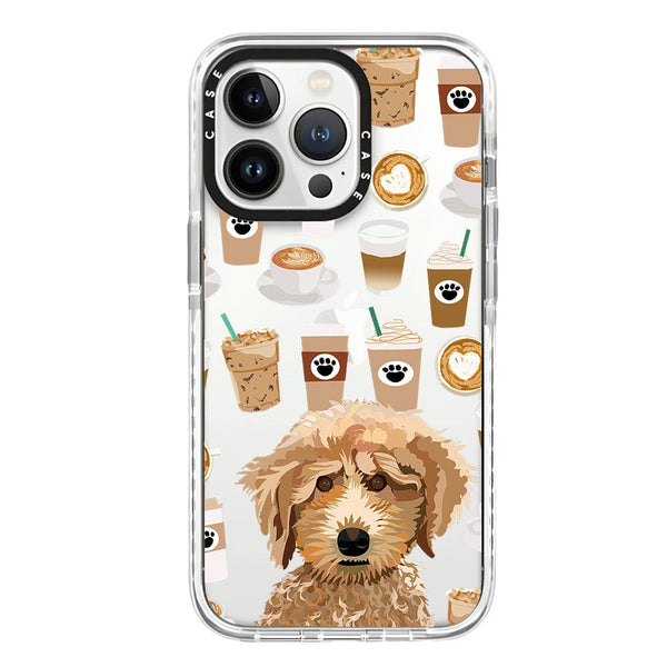Groodle & Coffee iPhone Case