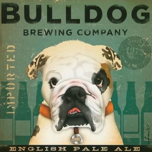 Bulldog Brewing Company Canvas Print - Max & Cocoa 
