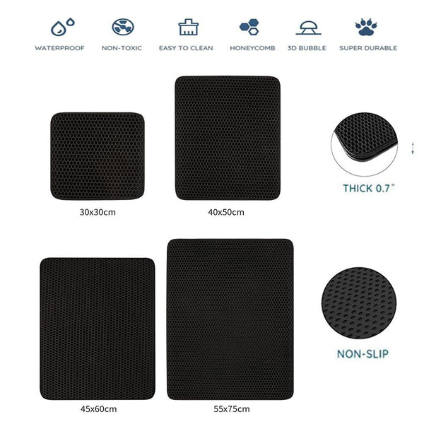Cat Litter Trapping Mat - litter mat