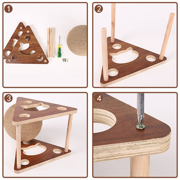 Cat Scratching Ball - cat scratcher