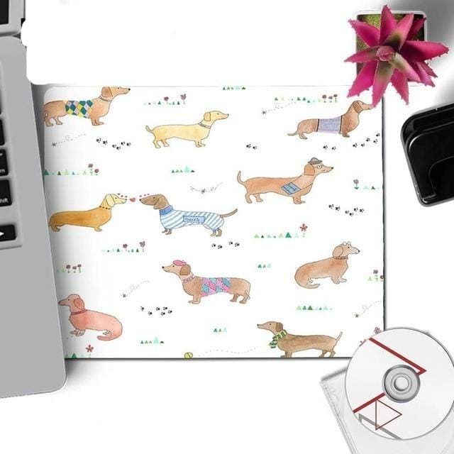 Dachshund Design Mouse Pad - Max & Cocoa 