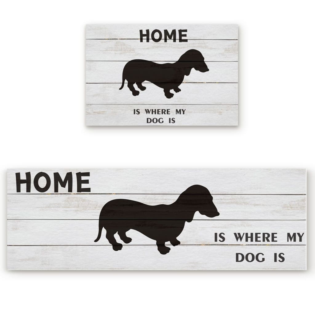 Dachshund Dog Home Mat - Max & Cocoa 