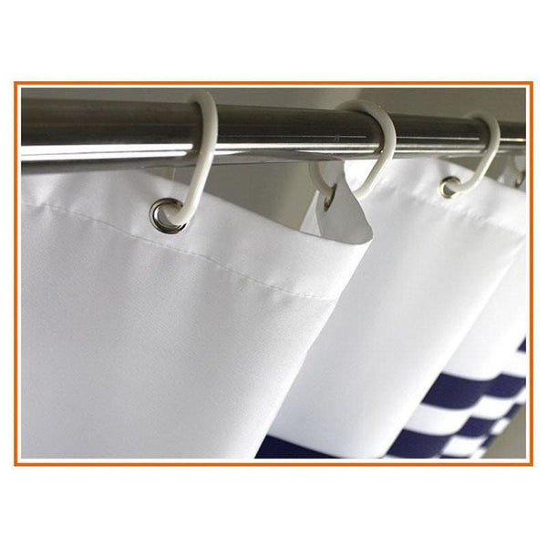Dachshund on Chevron Shower Curtain - Max & Cocoa 