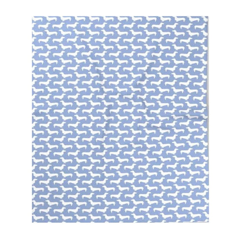 Dachshund Pattern Throw Blanket - 125cm x 200cm / 49.2in x 
