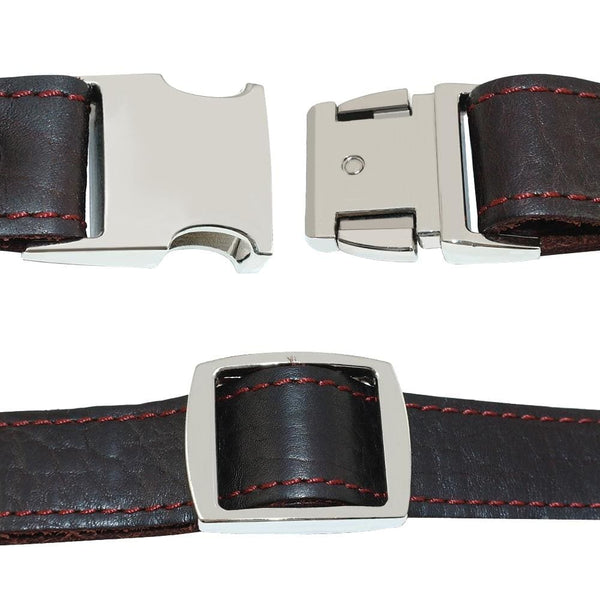 Genuine Leather Dog Collar - Max & Cocoa 