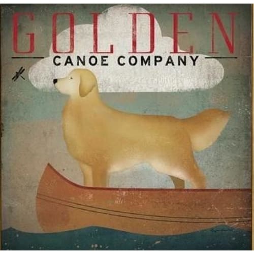 Golden Canoe Company Canvas Print - Max & Cocoa 