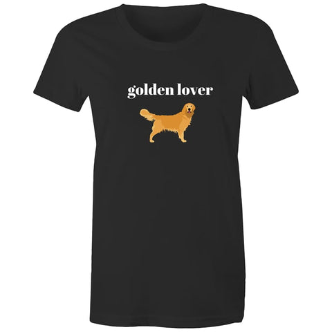 Golden Lover Women’s Tee - Black / Extra Small - t-shirt