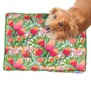 Gum Blossoms Max & Cocoa Signature Pet Bed Cover - pet bed