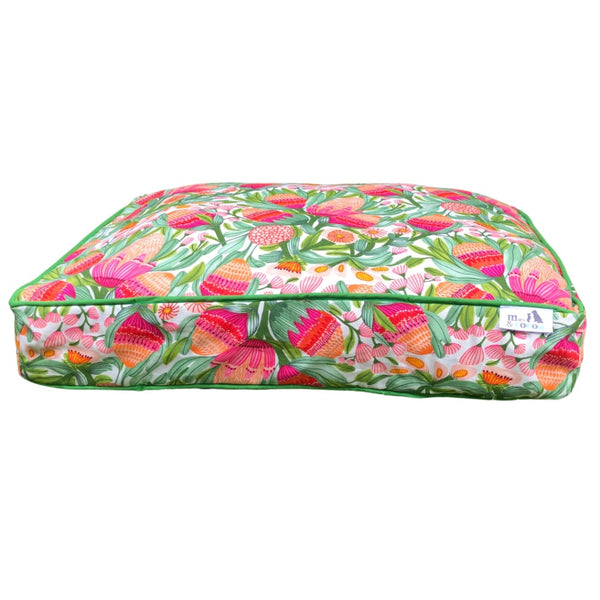 Gum Blossoms Max & Cocoa Signature Pet Bed Cover - pet bed
