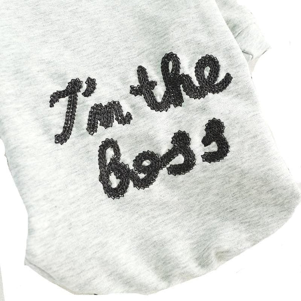 I'm the Boss Dog T-shirt - Max & Cocoa 