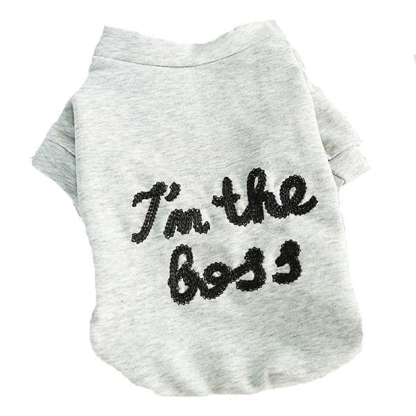 I'm the Boss Dog T-shirt - Max & Cocoa 