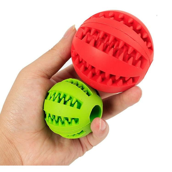 Interactive Dog Chew Treat Ball - Chew Toy