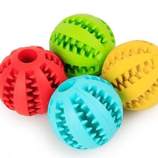 Interactive Dog Chew Treat Ball - Chew Toy