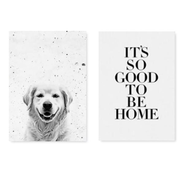 It 's So Good To Be Home & Labrador Canvas Prints - Max & Cocoa 