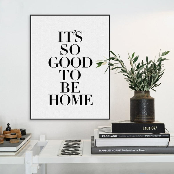It 's So Good To Be Home & Labrador Canvas Prints - Max & Cocoa 
