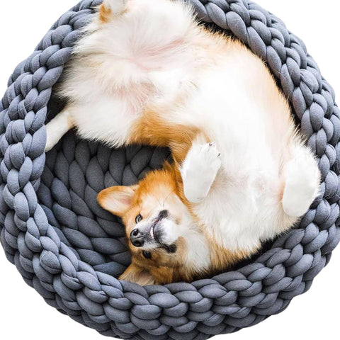Knitted Pet Nest - pet bed