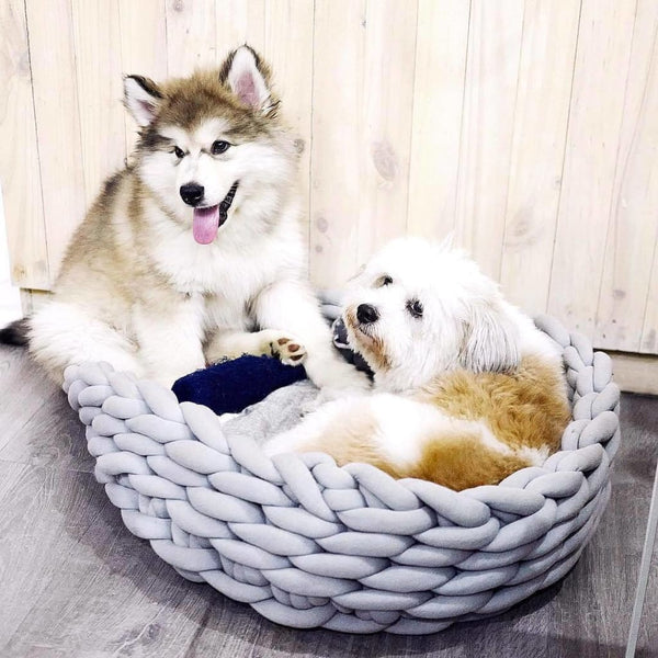 Knitted Pet Nest - pet bed