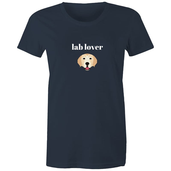 Lab Lover Women’s Tee - Navy / Extra Small - t-shirt