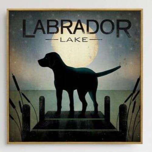 Labrador Lake Canvas Print - Max & Cocoa 