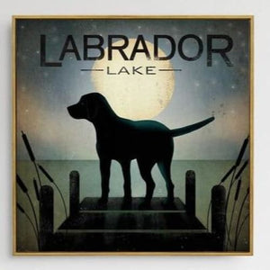 Labrador Lake Canvas Print - Max & Cocoa 