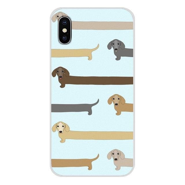 Long Dachshund Design iPhone Case - For iphone12 pro - phone