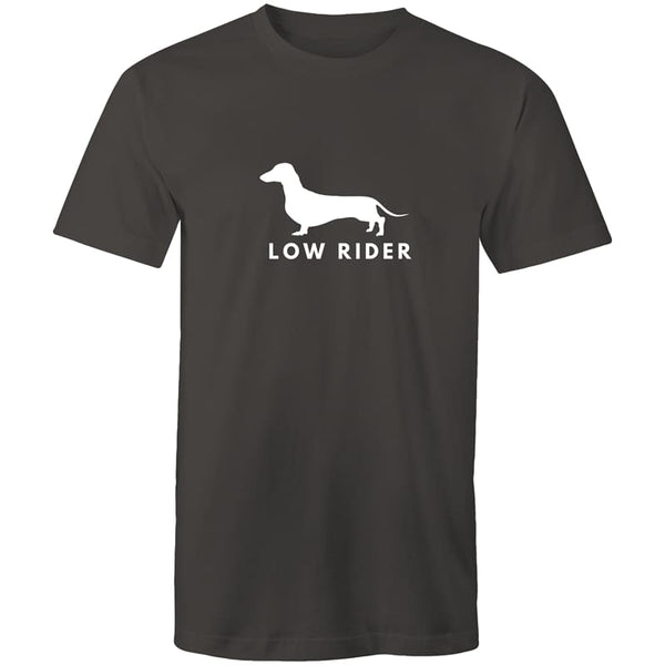 Low Rider Mens T-Shirt - Charcoal / Small - t-shirt