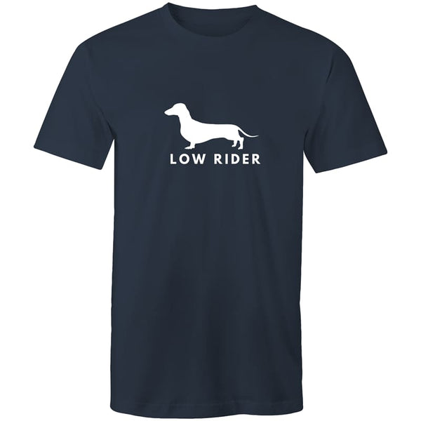 Low Rider Mens T-Shirt - Navy / Small - t-shirt