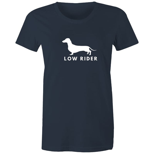 Low Rider Women’s Tee - Navy / Extra Small - t-shirt