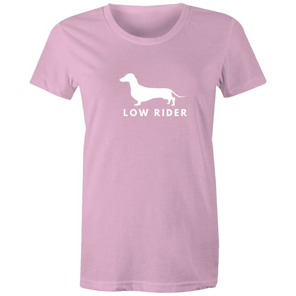 Low Rider Women’s Tee - Pink / Extra Small - t-shirt