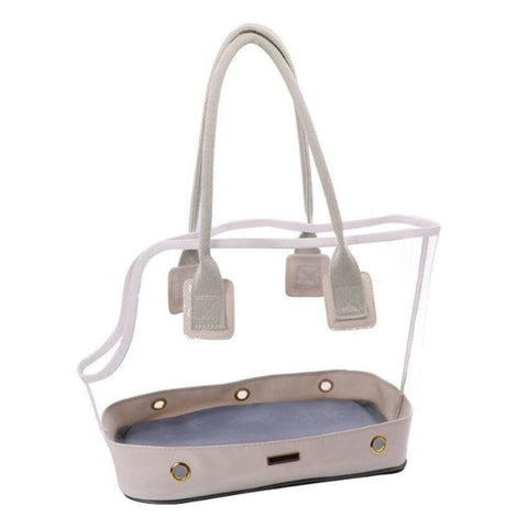 Luxury Transparent Pet Carry Bag - Max & Cocoa 