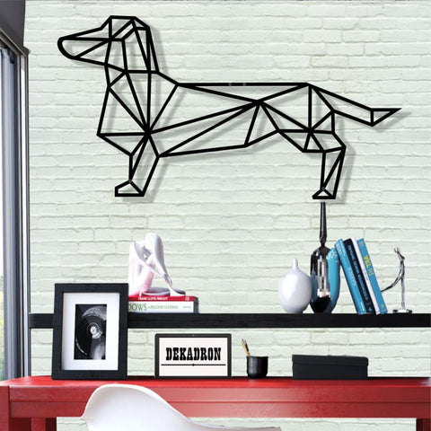 Metal Dachshund Wall Art - Max & Cocoa 