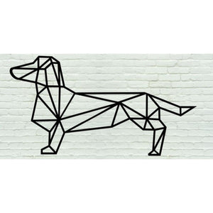 Metal Dachshund Wall Art - Max & Cocoa 