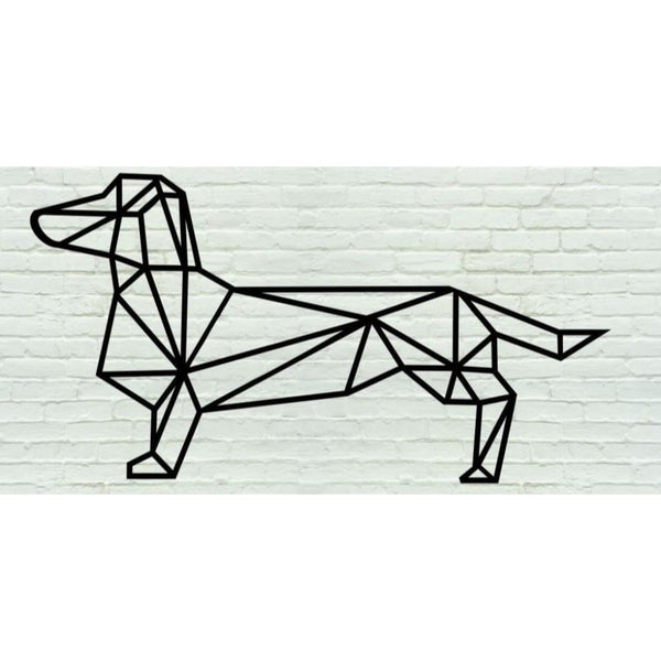 Metal Dachshund Wall Art - Max & Cocoa 