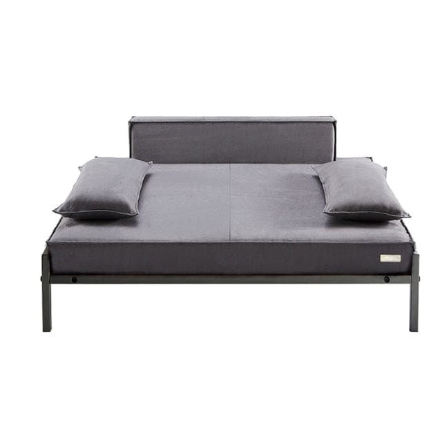 Modern Memory Foam Pet Sofa Bed - LARGE - grey sofa moveable