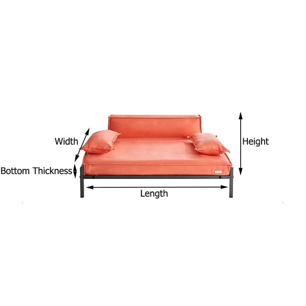 Modern Memory Foam Pet Sofa Bed - SMALL - Pet Bed 