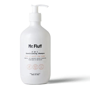 Mr Fluff  2 in 1 Conditioning Shampoo Stop n' Sniff the Cedar - Max & Cocoa 