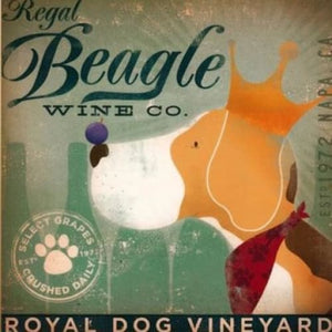 Reagle Beagle Wine Co Canvas Print - Max & Cocoa 