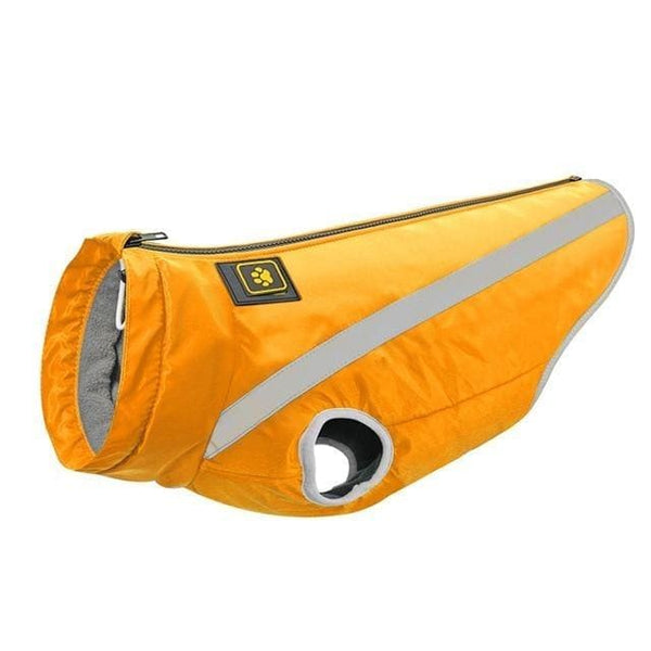 Reflective Warm Winter Dog Jacket - Yellow / 2XL - dog 