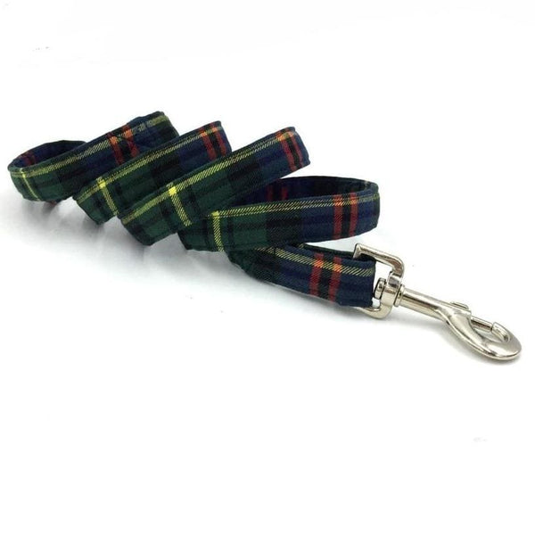 Tartan Bowtie Collar & Leash - Max & Cocoa 