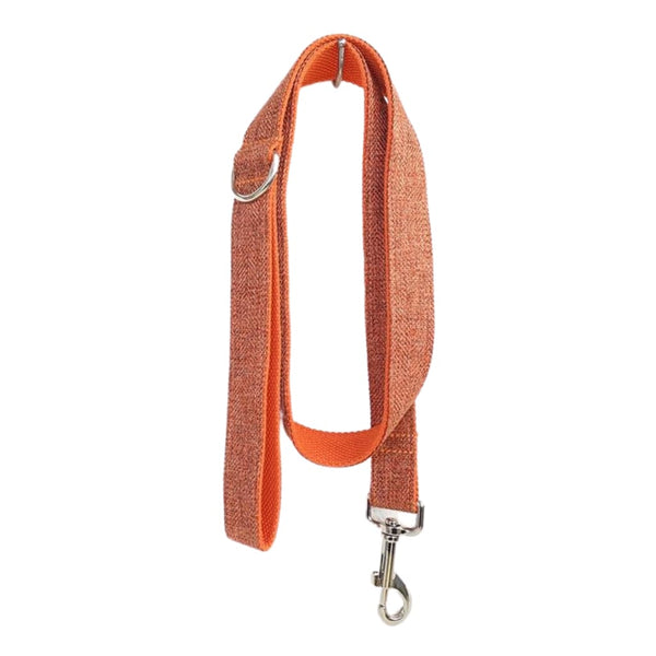 The Orange Suit Dog Collar & Leash - Collar & Leash