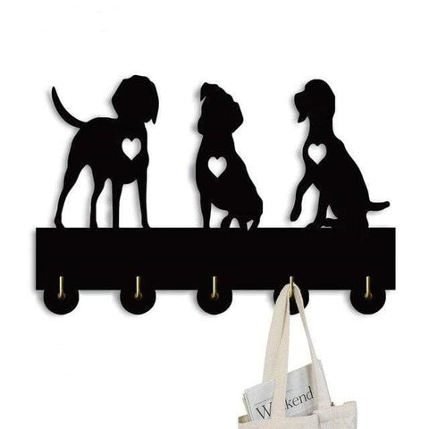 Three Dogs Wall Hook - Three Dogs - wall hook