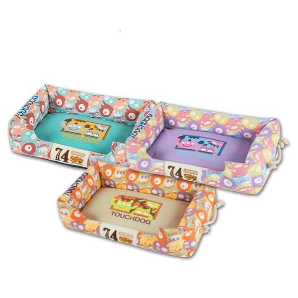 Touchdog Little Monsters Pet Bed - pet bed