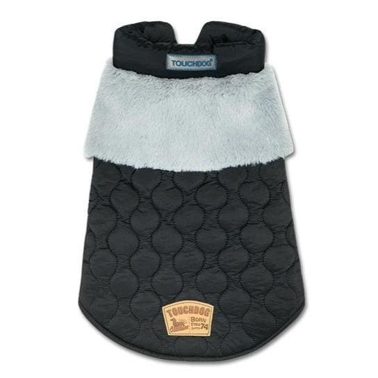 Touchdog Winter Dog Vest - Black / M - dog jacket