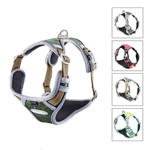 TUFF HOUND Nylon Dog Harness Vest - Max & Cocoa 